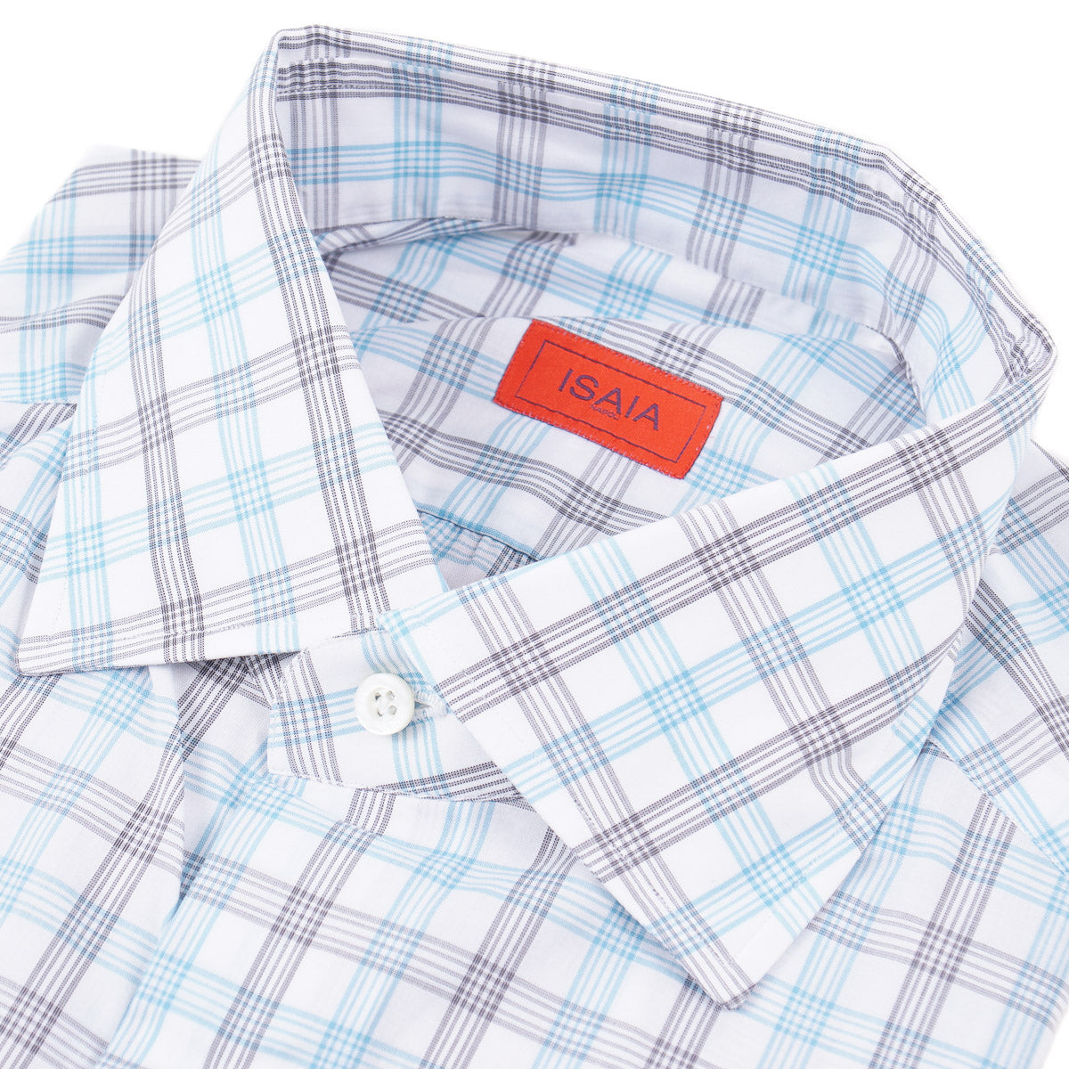 Isaia Tailored-Fit 'Mix' Cotton Shirt