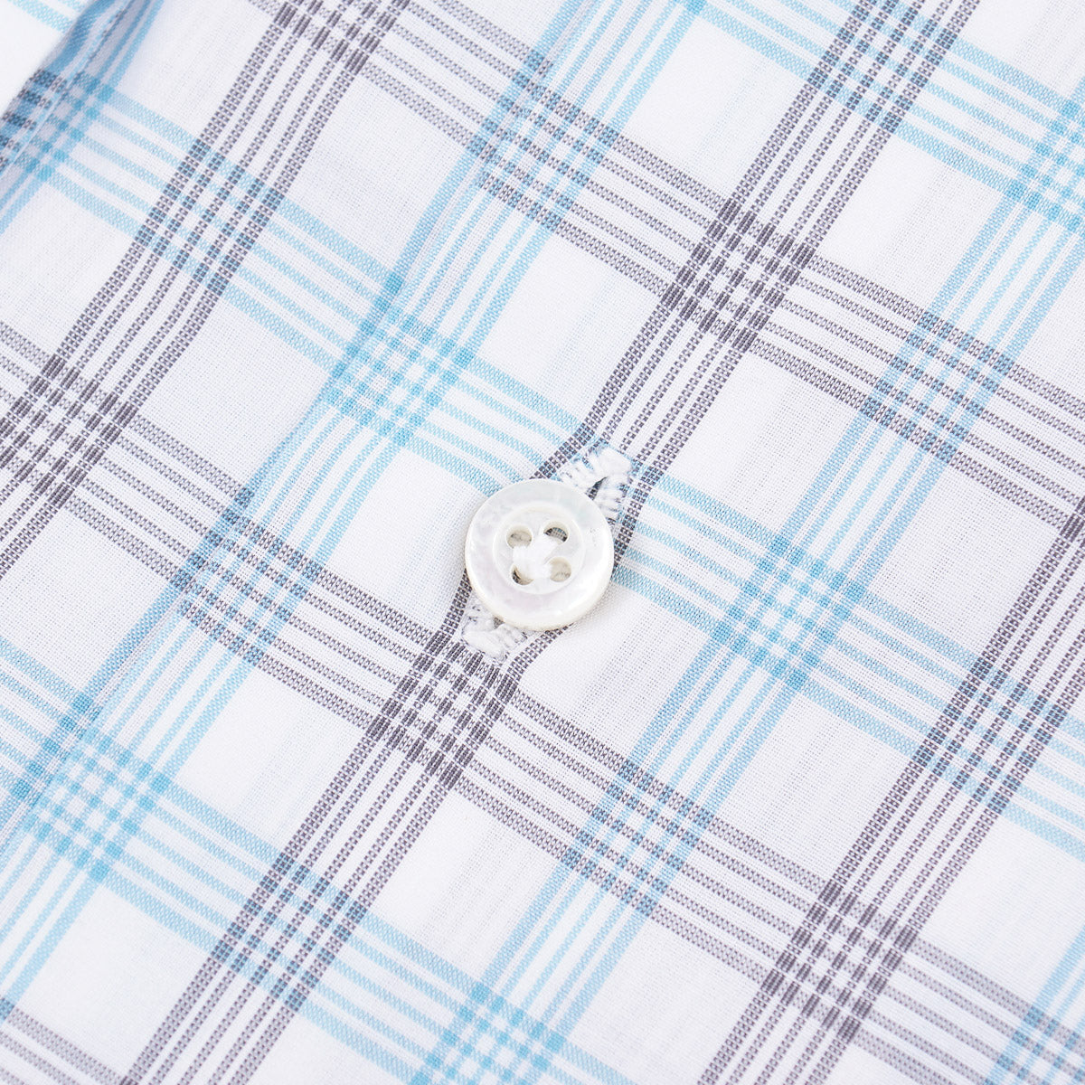 Isaia Tailored-Fit 'Mix' Cotton Shirt