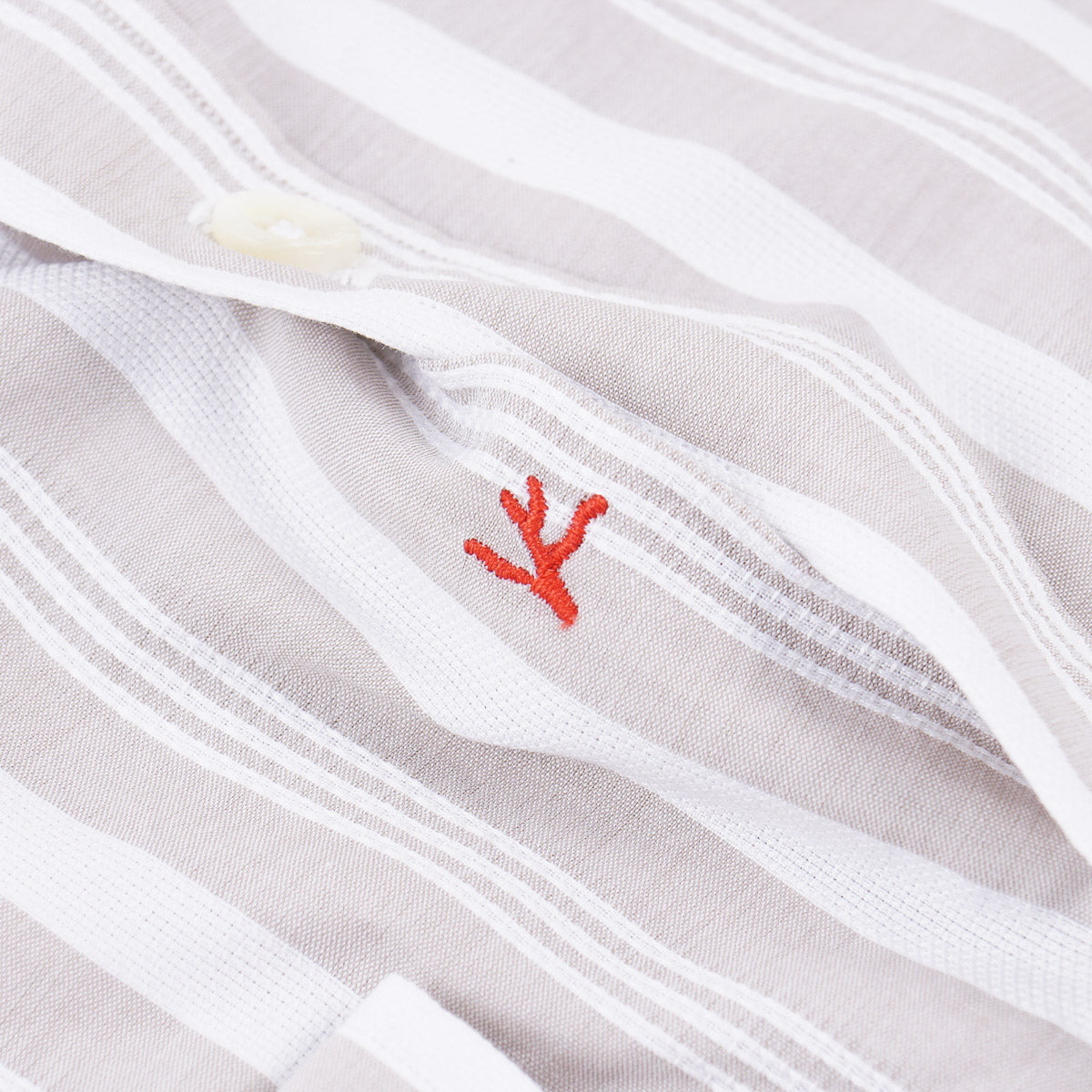 Isaia Tailored-Fit Cotton Dress Shirt