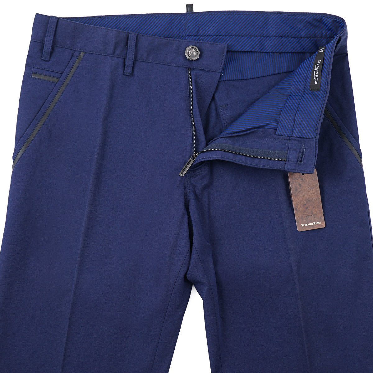 Stefano Ricci Cotton-Linen 5-Pocket Pants