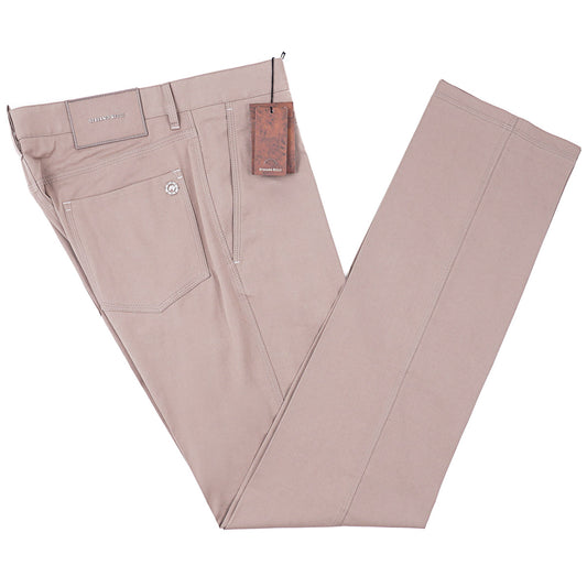 Stefano Ricci Cotton-Silk 5-Pocket Pants