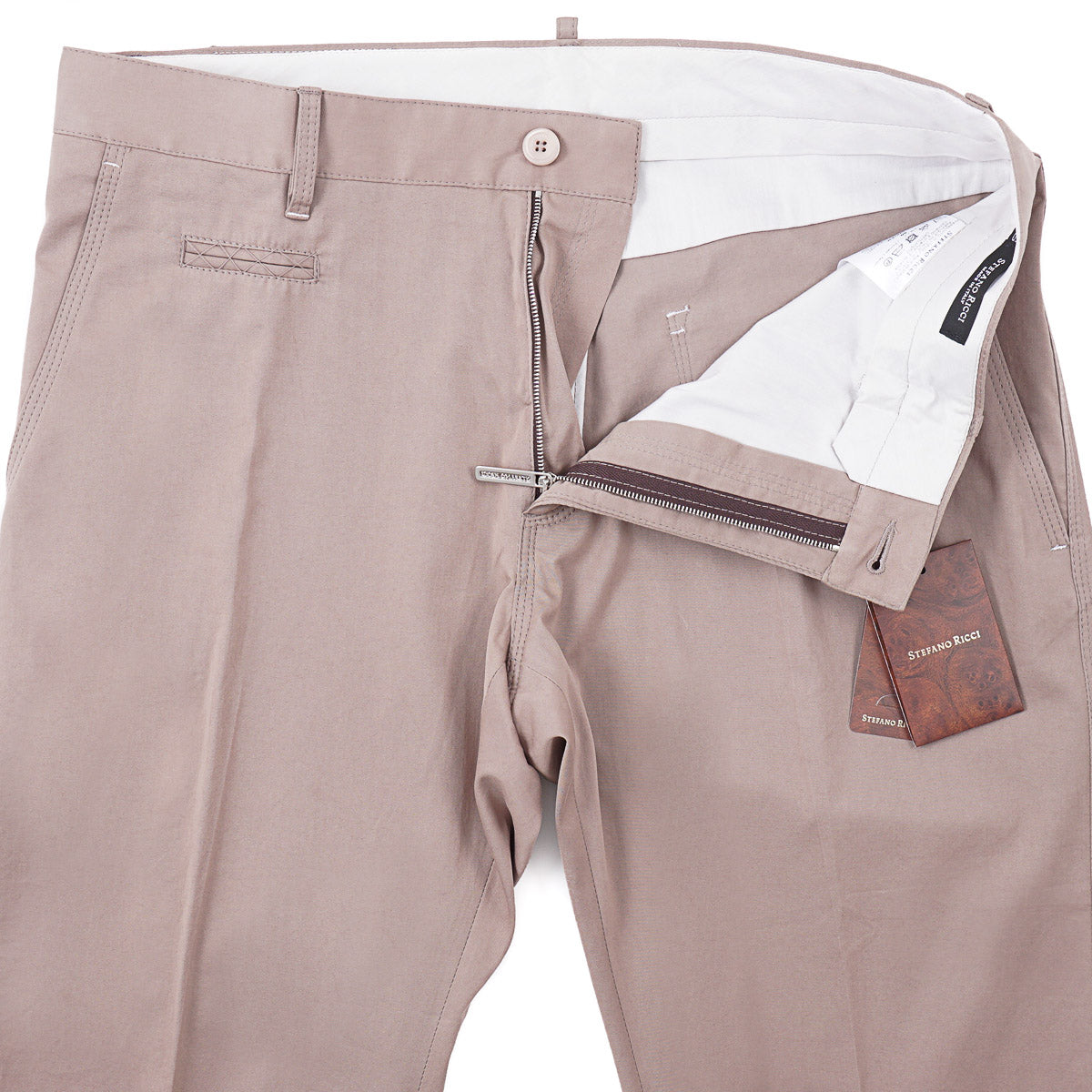 Stefano Ricci Cotton-Silk 5-Pocket Pants