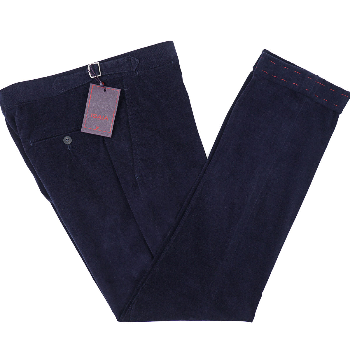 Isaia Slim-Fit Corduroy Dress Pants