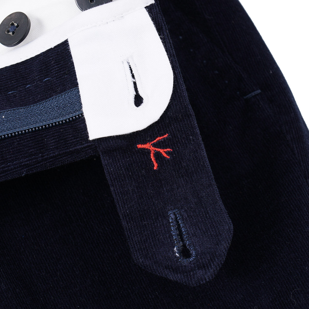 Isaia Slim-Fit Corduroy Dress Pants