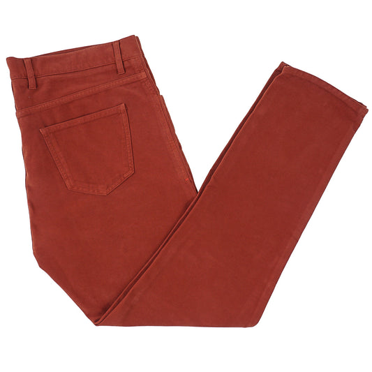 Isaia Soft Cotton 5-Pocket Pants