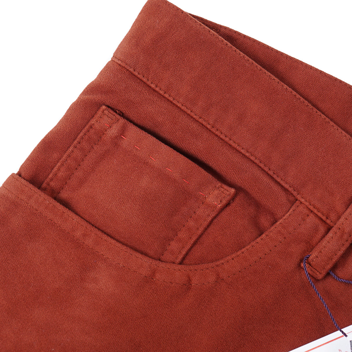 Isaia Soft Cotton 5-Pocket Pants
