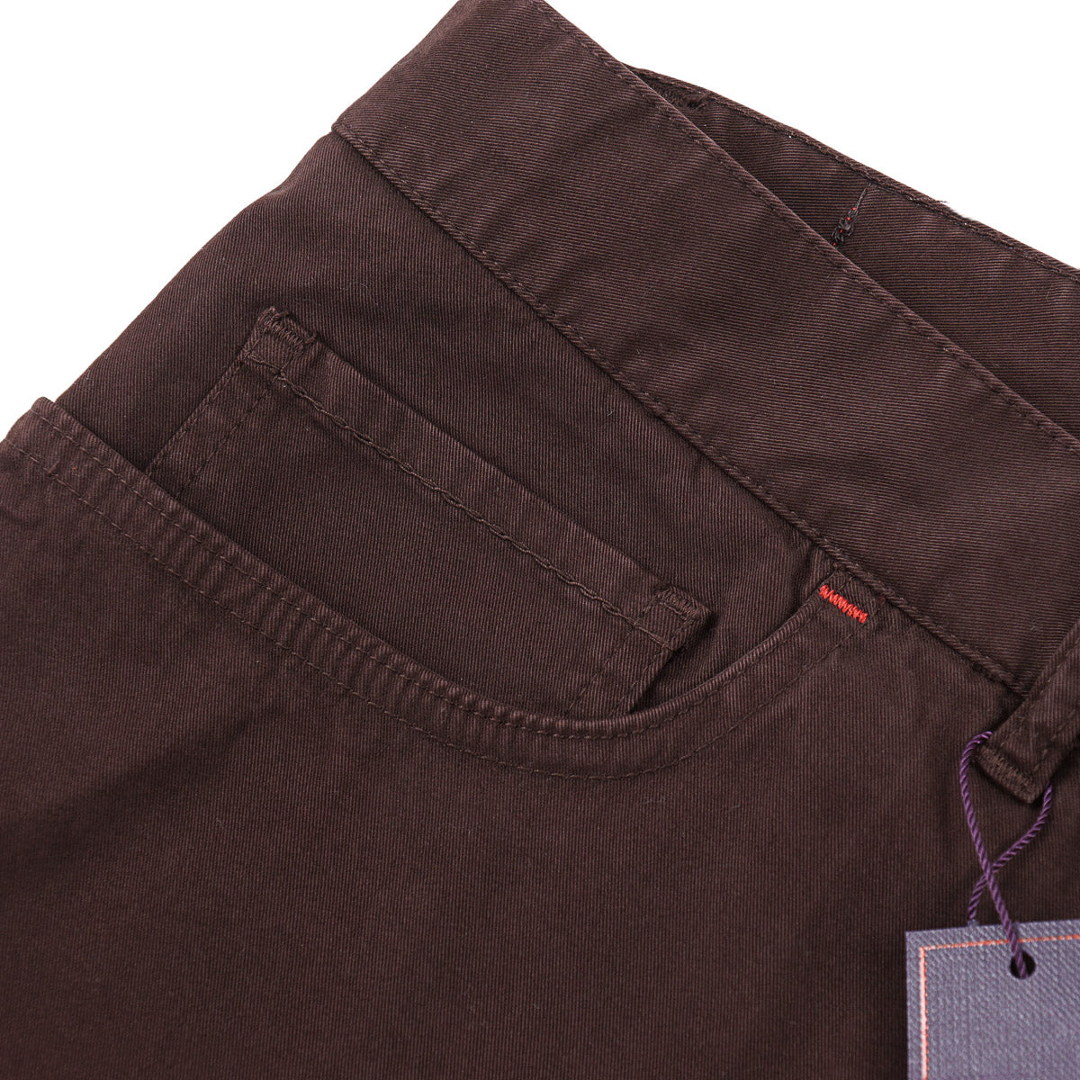 Isaia 'Chiaja' Twill Cotton Jeans