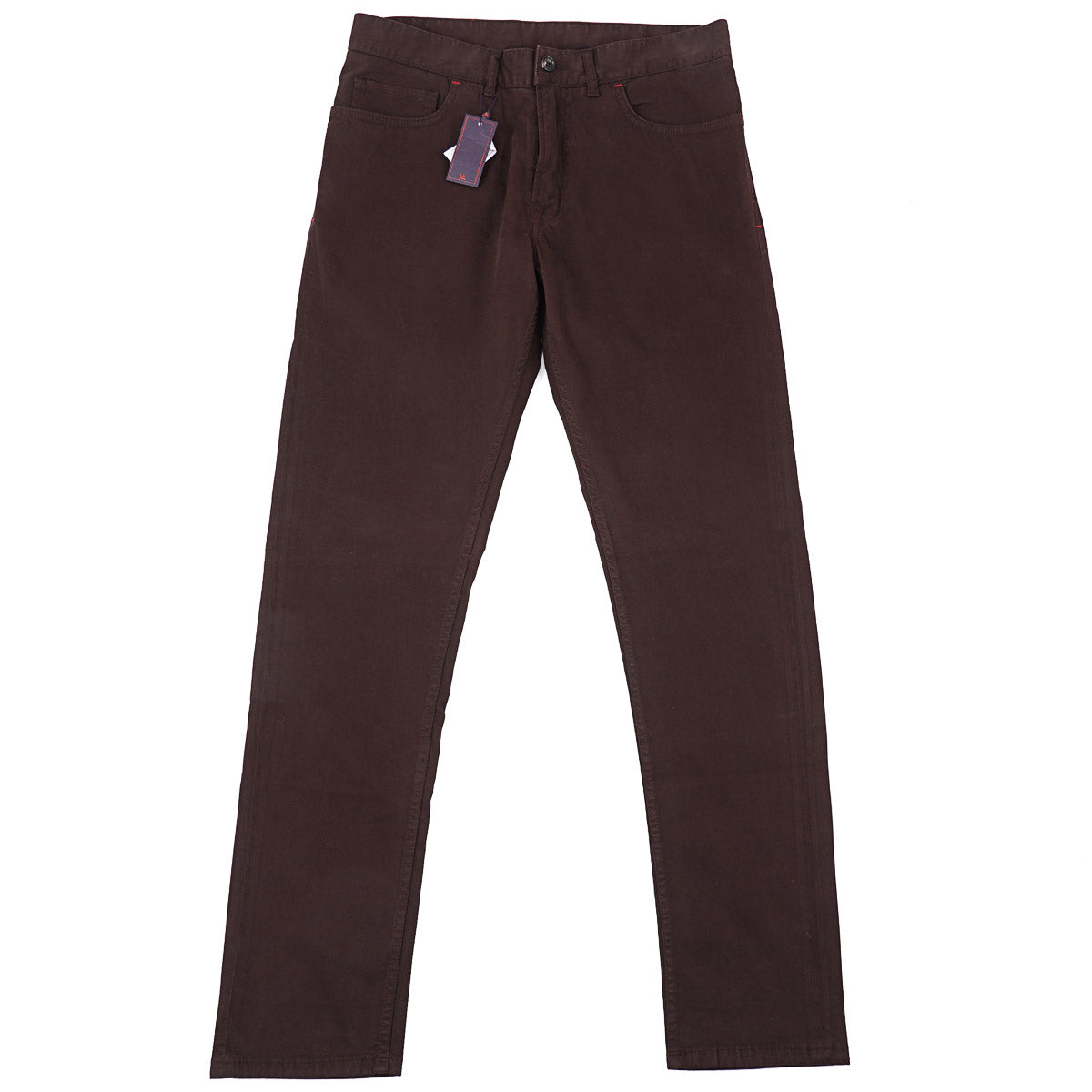 Isaia 'Chiaja' Twill Cotton Jeans
