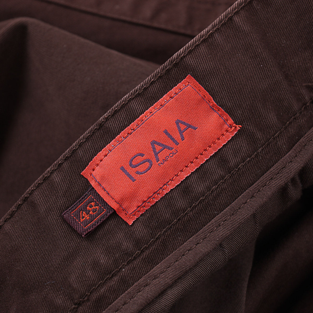 Isaia 'Chiaja' Twill Cotton Jeans
