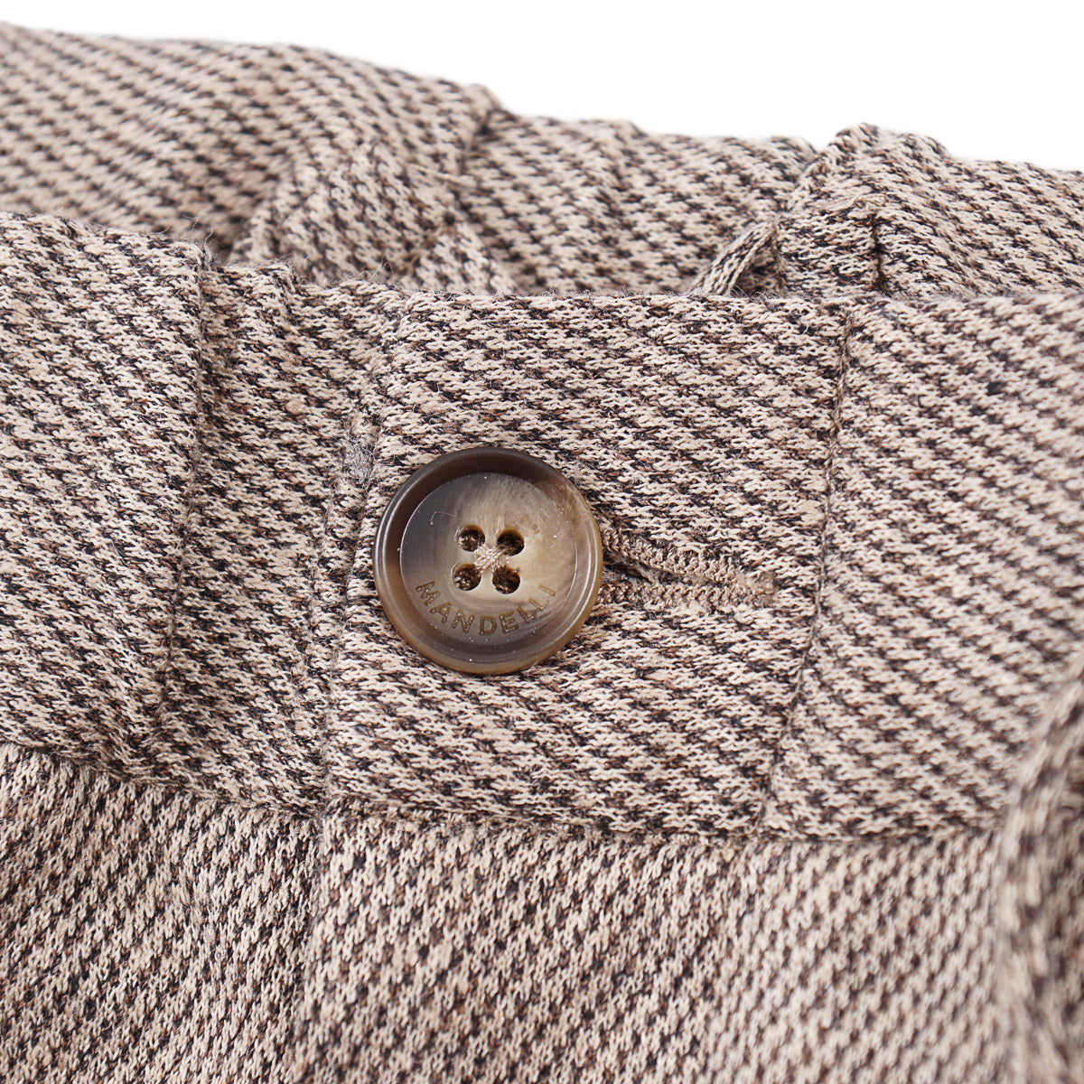 Enrico Mandelli Jersey Linen-Cotton Pants