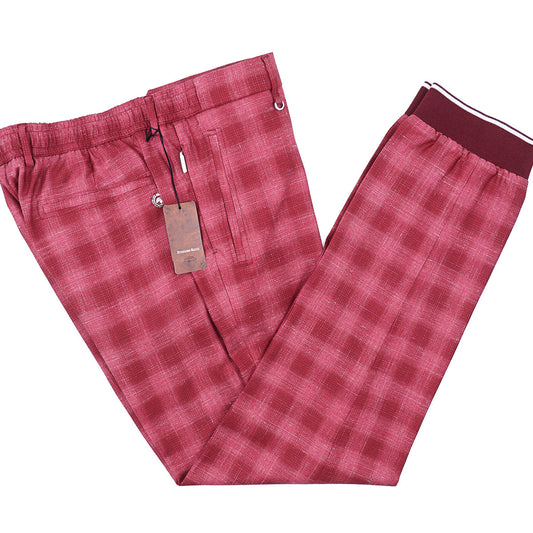 Stefano Ricci Cashmere-Silk-Linen Drawstring Pants - Top Shelf Apparel