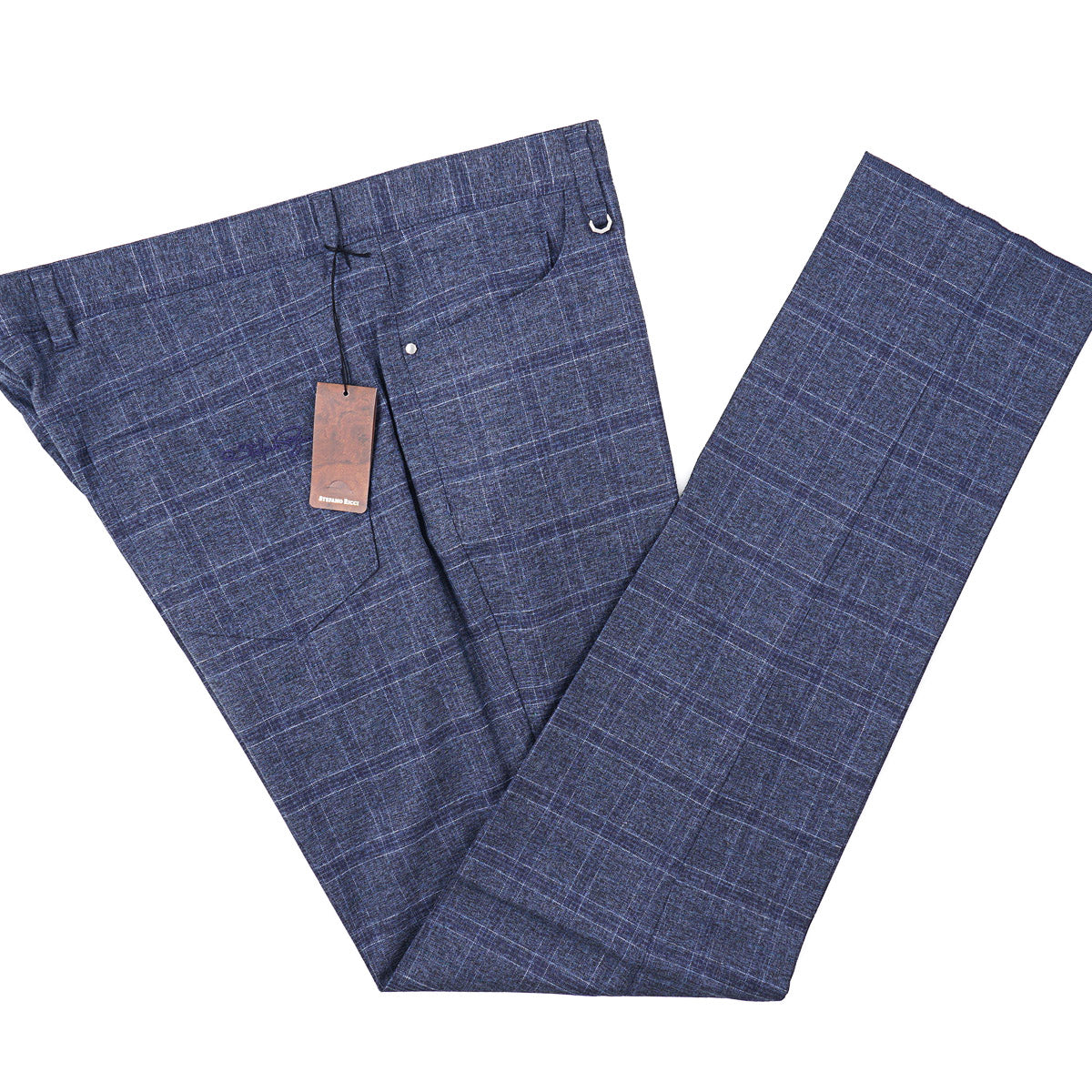 Stefano Ricci Wool-Cotton 5-Pocket Pants