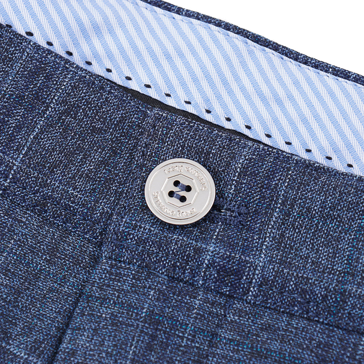 Stefano Ricci Wool-Cotton 5-Pocket Pants