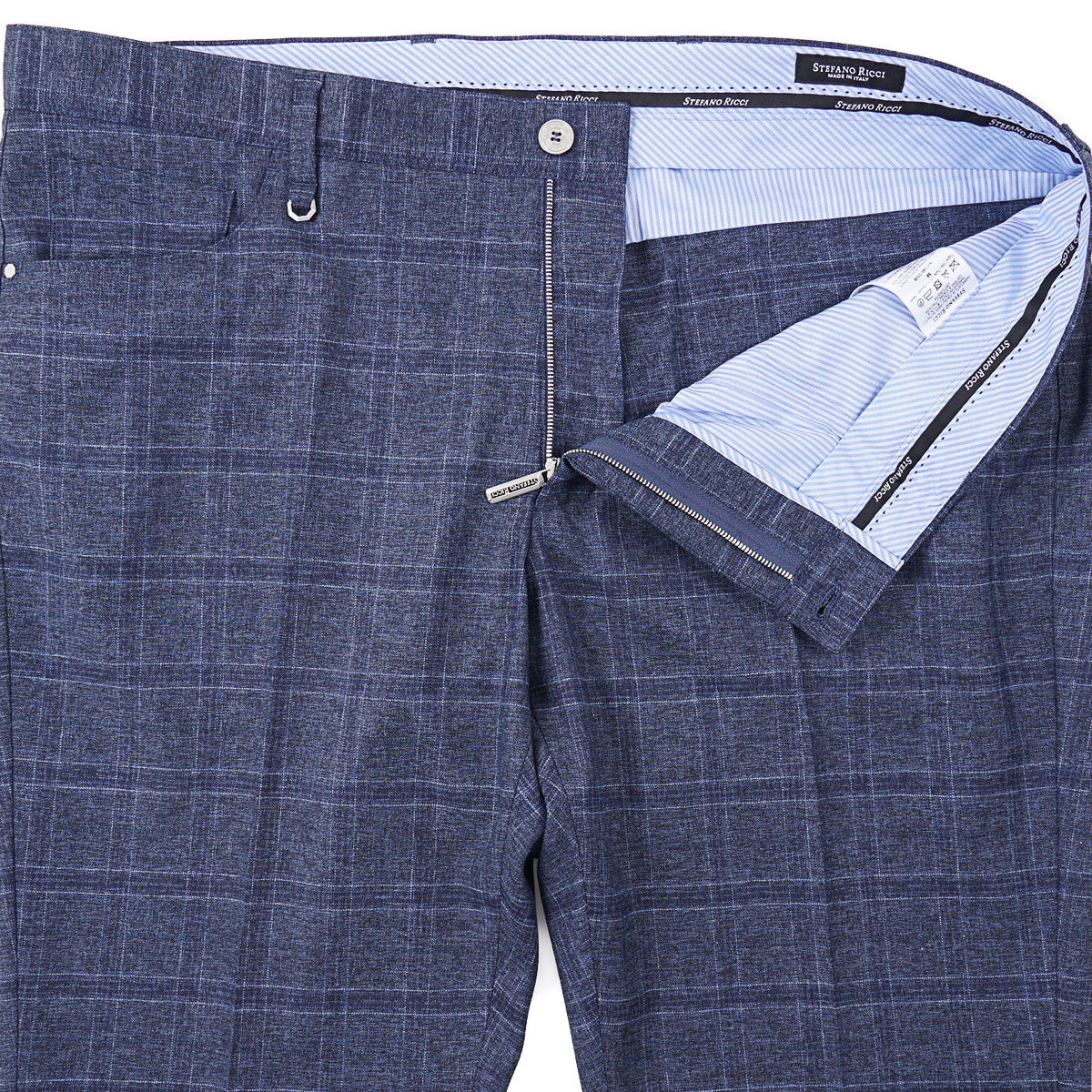 Stefano Ricci Wool-Cotton 5-Pocket Pants