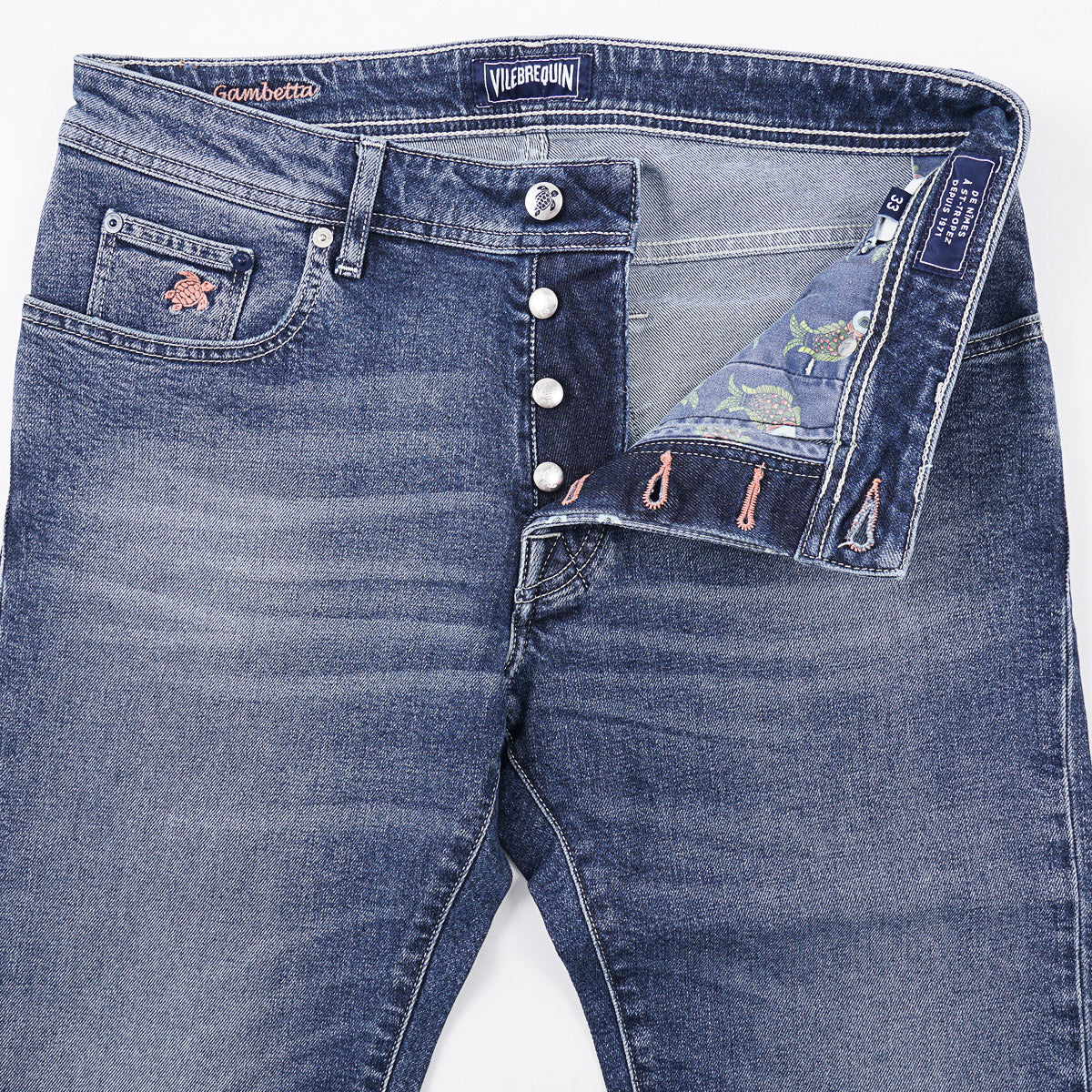 Vilebrequin Slim Straight Denim Jeans
