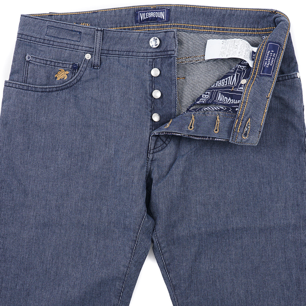 Vilebrequin Straight-Fit Printed Jeans