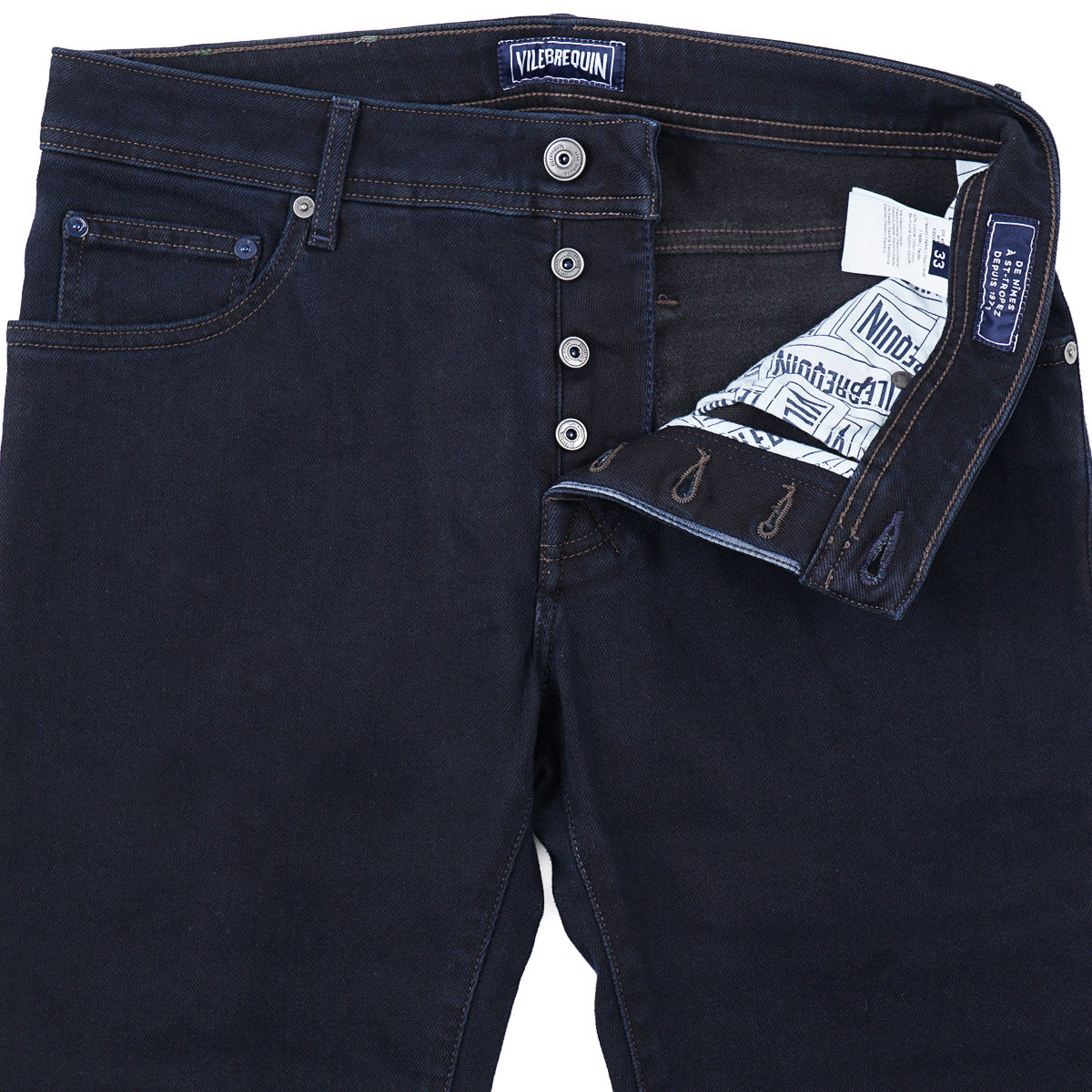 Vilebrequin Tailored-Fit Straight Denim Jeans