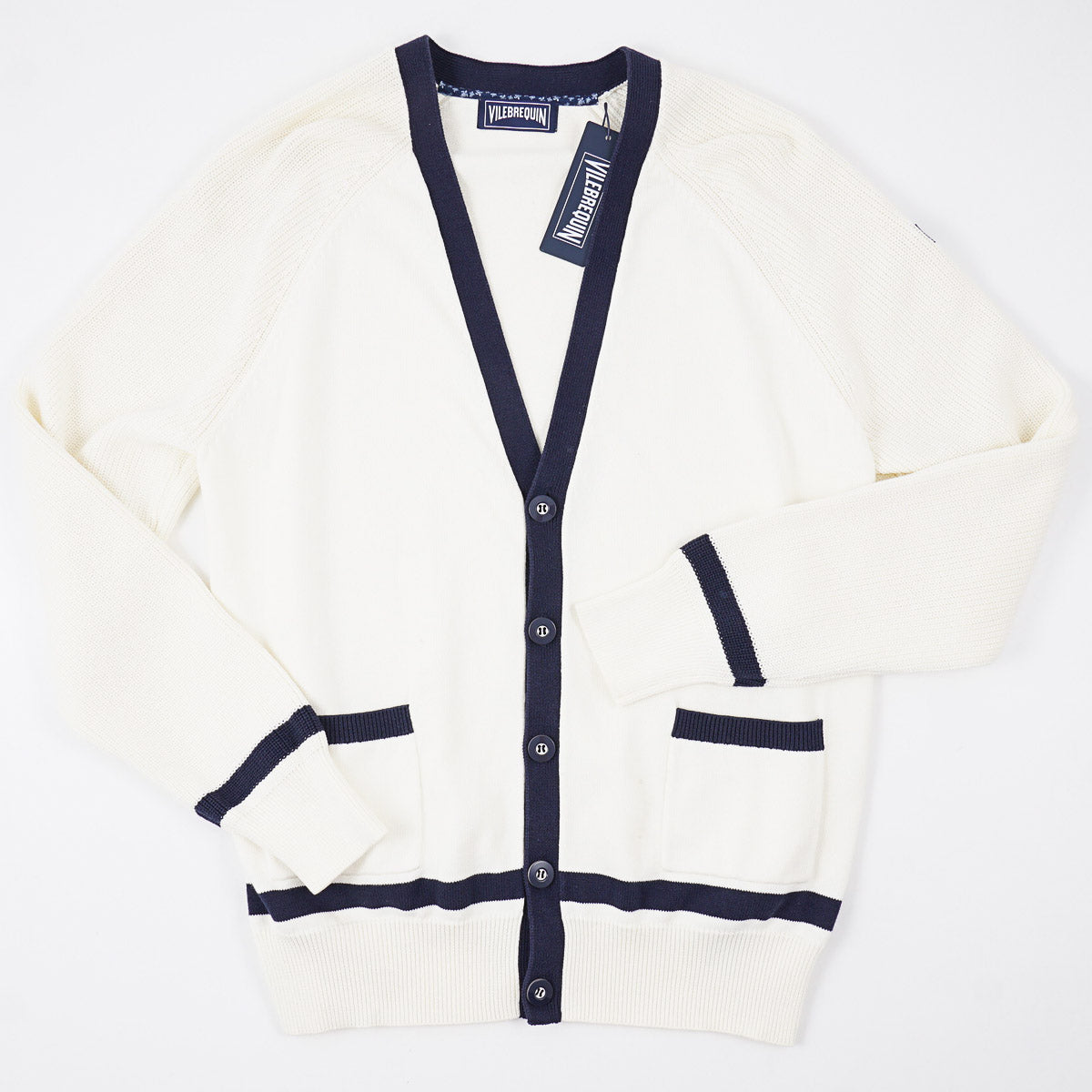 Vilebrequin Knit Cotton Cardigan Sweater