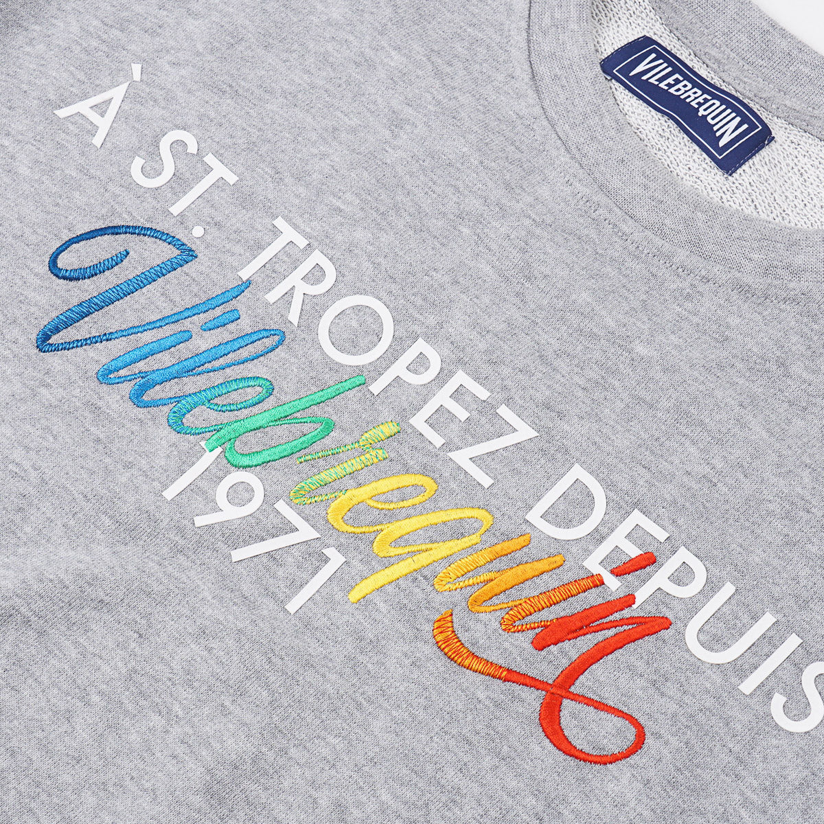 Vilebrequin Logo Jersey Cotton Sweatshirt