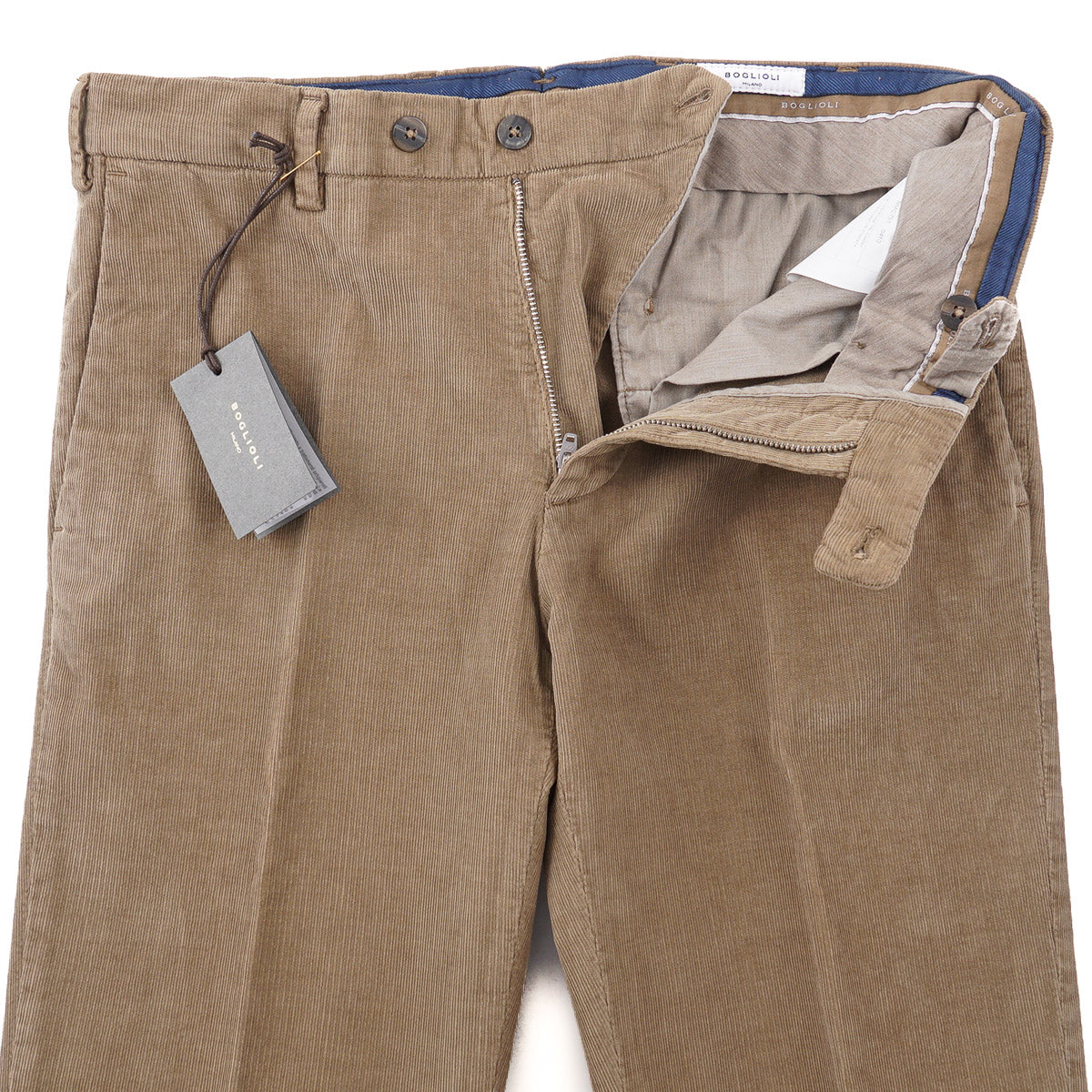 Boglioli Brushed Corduroy Cotton Pants - Top Shelf Apparel