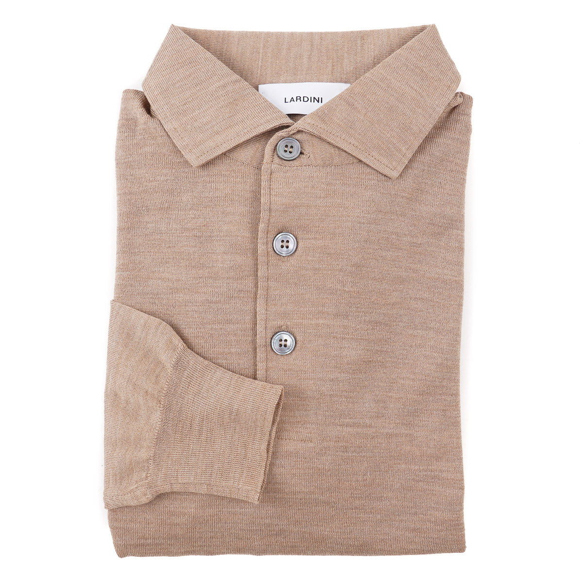 Lardini Merino Wool Polo Sweater - Top Shelf Apparel