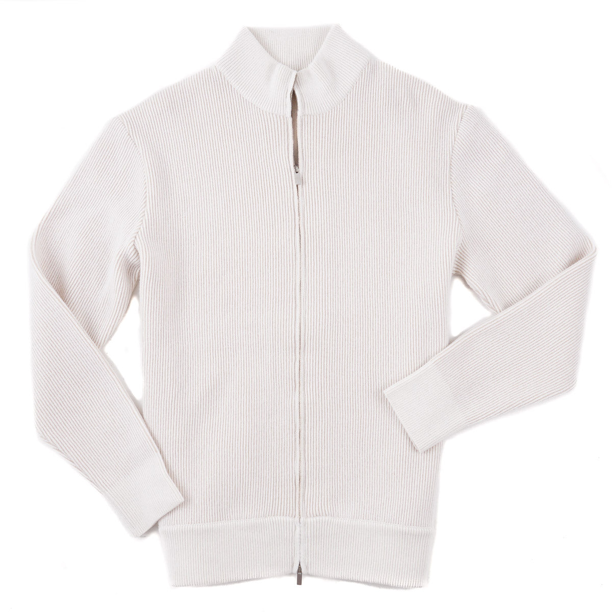 Lardini Full-Zip Wool-Cashmere Sweater - Top Shelf Apparel