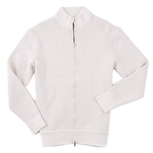 Lardini Full-Zip Wool-Cashmere Sweater - Top Shelf Apparel