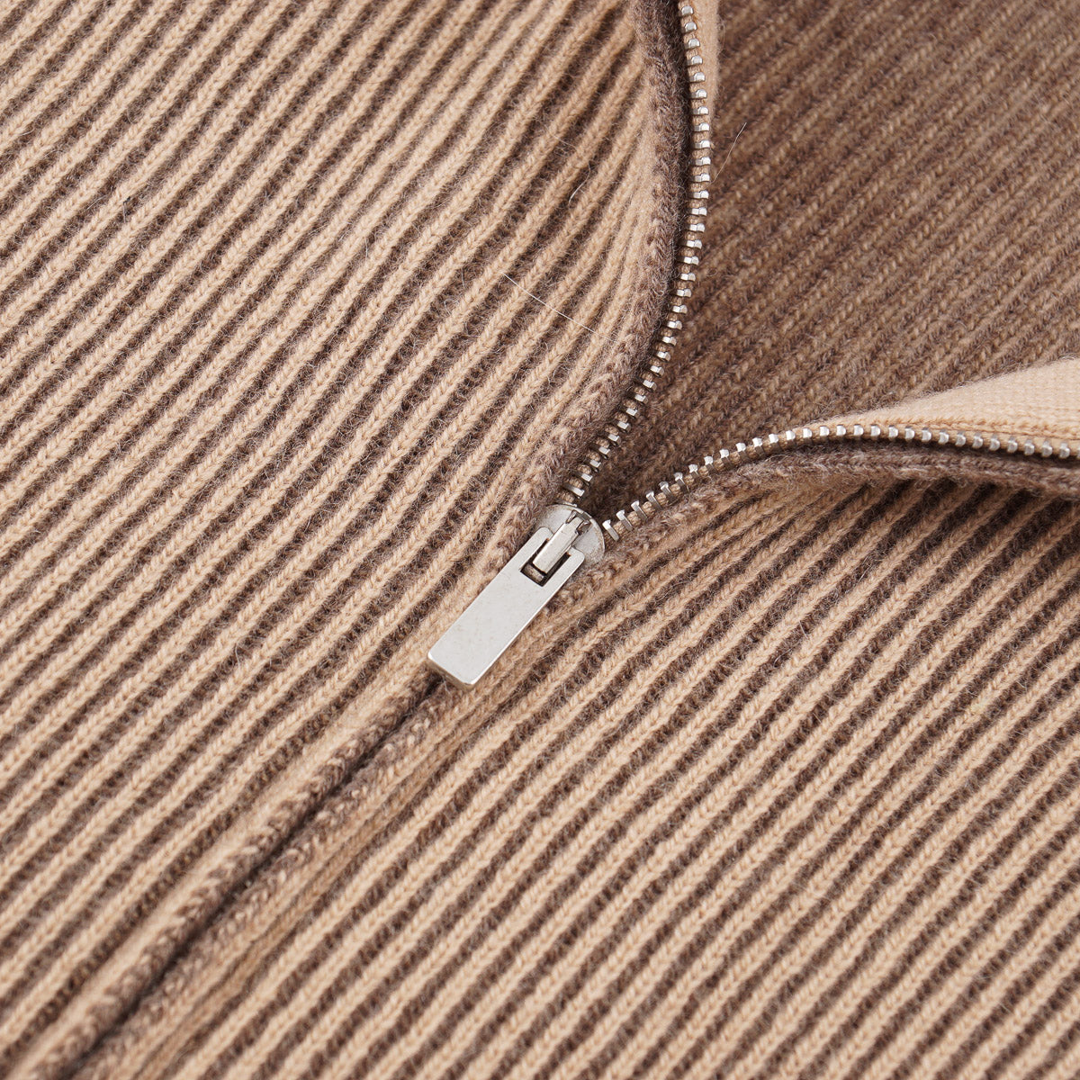 Lardini Full-Zip Wool-Cashmere Sweater - Top Shelf Apparel