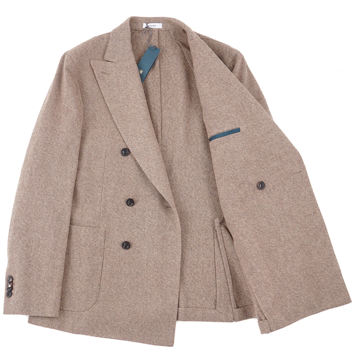 Boglioli Donegal Wool-Cashmere 'K-Jacket'
