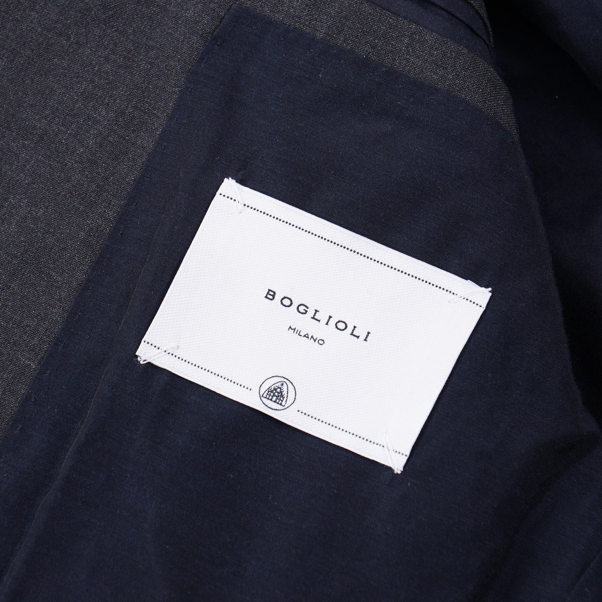 Boglioli Slim-Fit Gray Wool Suit