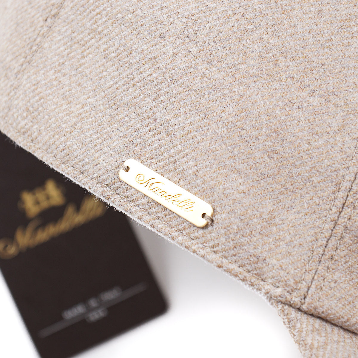 Enrico Mandelli Wool-Cashmere Baseball Cap - Top Shelf Apparel