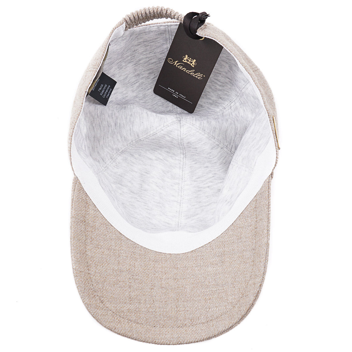 Enrico Mandelli Wool-Cashmere Baseball Cap - Top Shelf Apparel