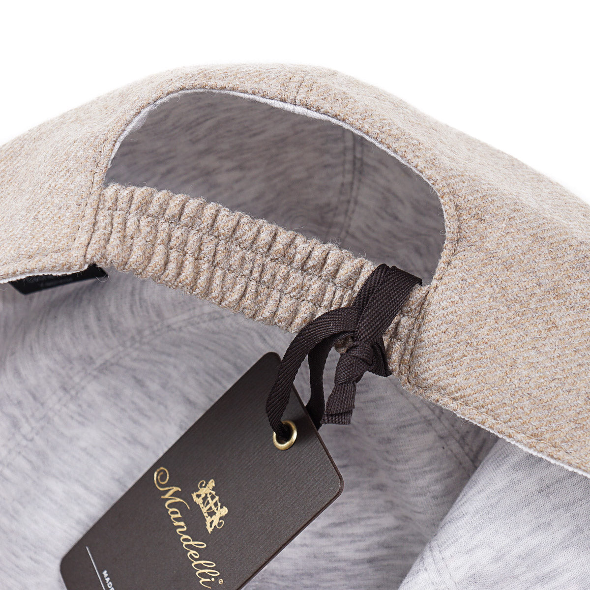 Enrico Mandelli Wool-Cashmere Baseball Cap - Top Shelf Apparel