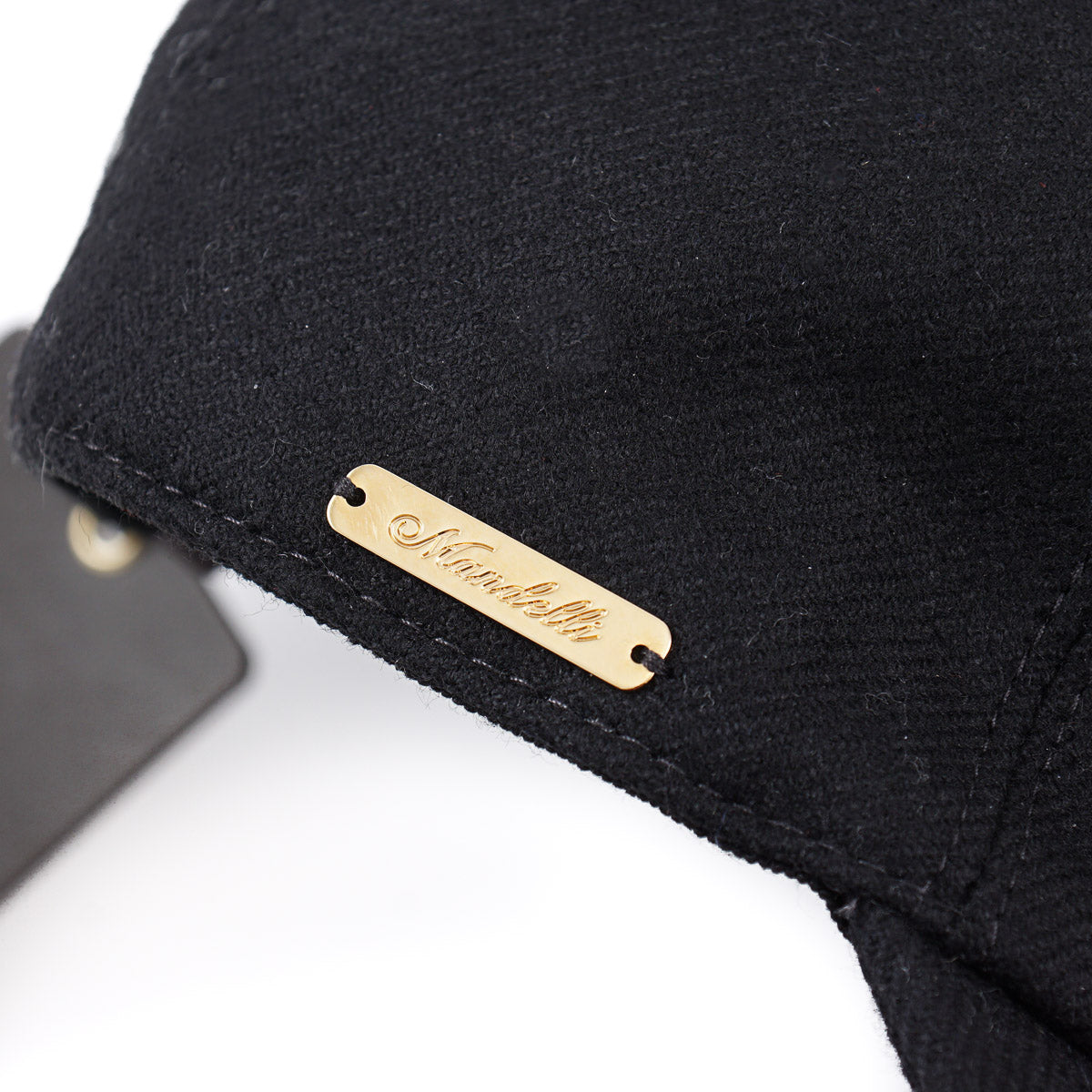 Enrico Mandelli Wool-Cashmere Baseball Cap