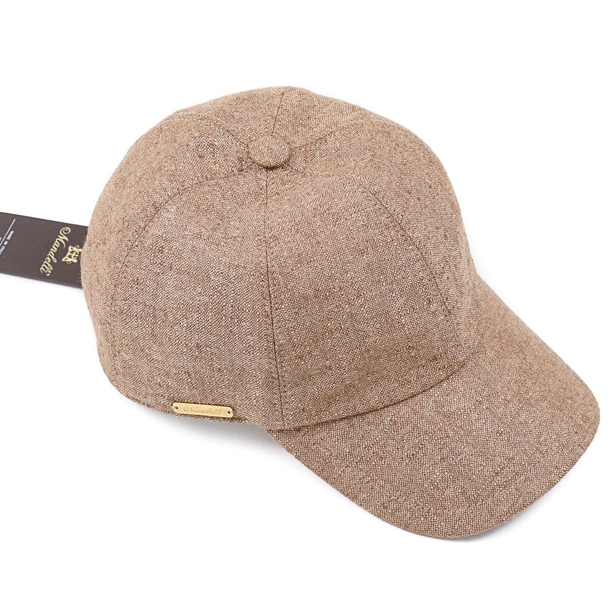 Enrico Mandelli Cashmere-Silk Baseball Cap