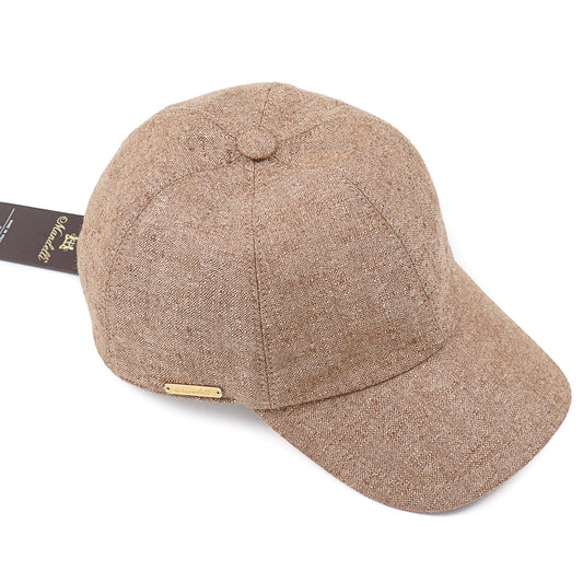 Enrico Mandelli Cashmere-Silk Baseball Cap