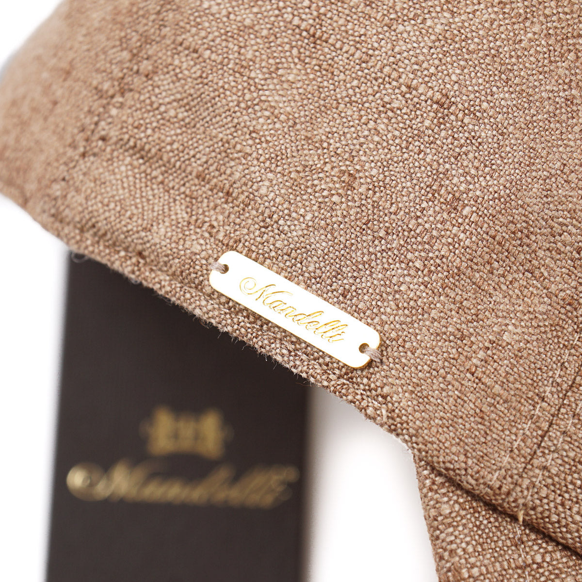 Enrico Mandelli Cashmere-Silk Baseball Cap