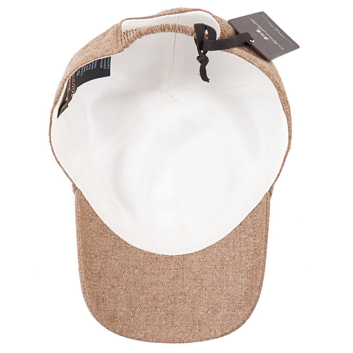 Enrico Mandelli Cashmere-Silk Baseball Cap