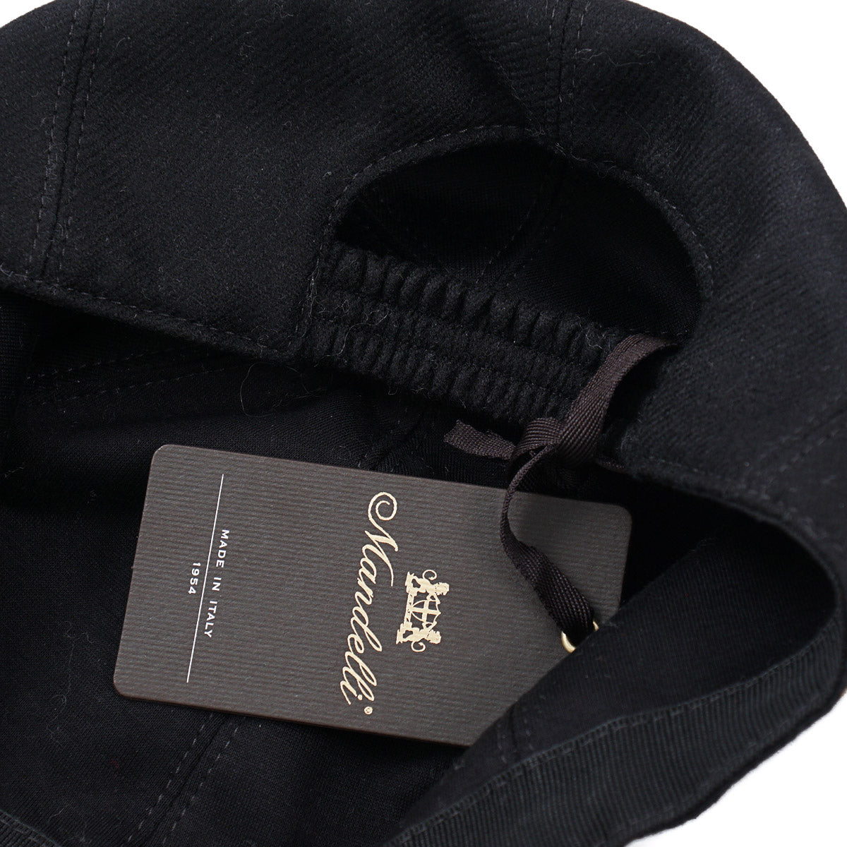 Enrico Mandelli Wool-Cashmere Baseball Cap