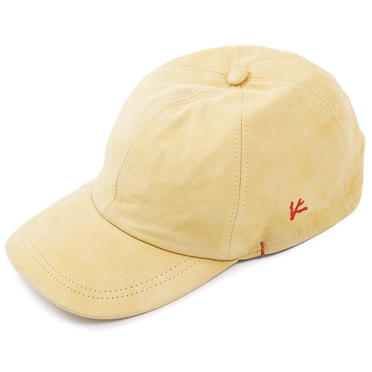 Isaia Lamb Suede Baseball Cap