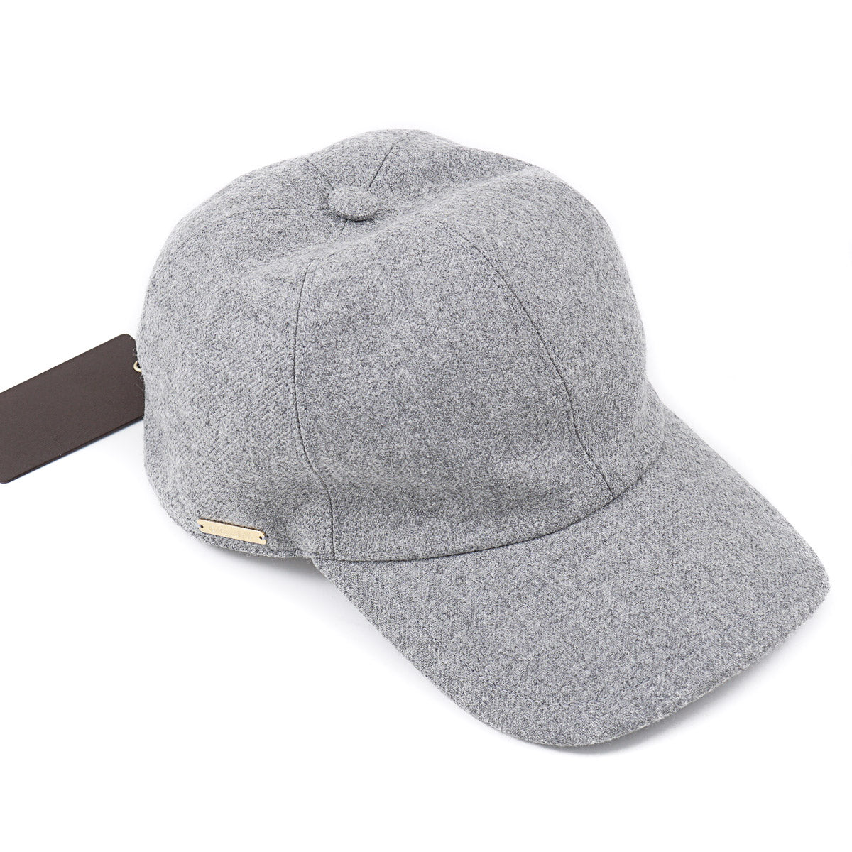 Enrico Mandelli Wool-Cashmere Baseball Cap