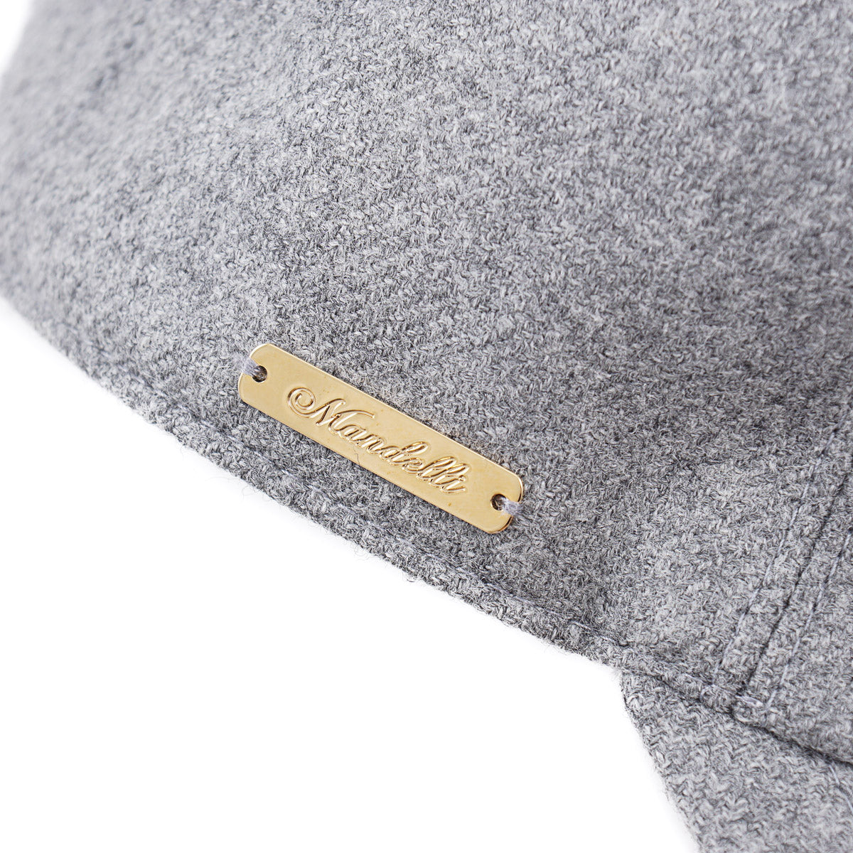 Enrico Mandelli Wool-Cashmere Baseball Cap
