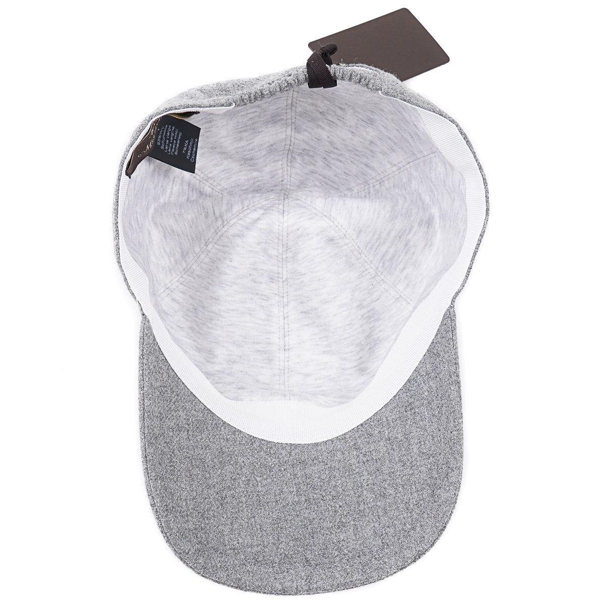 Enrico Mandelli Wool-Cashmere Baseball Cap