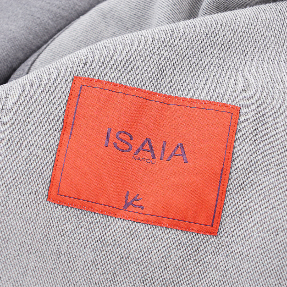 Isaia Wool-Cotton 'Denim' Overshirt - Top Shelf Apparel