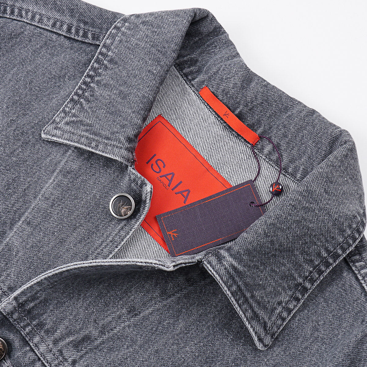 Isaia 'Portofino' Denim Jean Jacket - Top Shelf Apparel