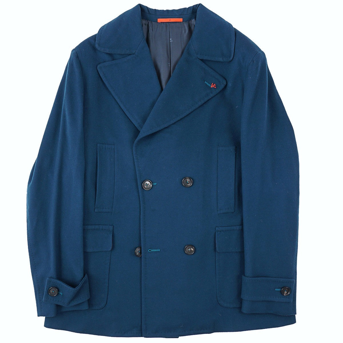 Isaia Soft Wool-Cashmere Peacoat – Top Shelf Apparel