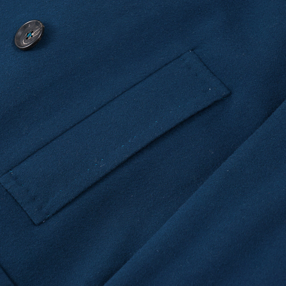 Isaia Soft Wool-Cashmere Peacoat