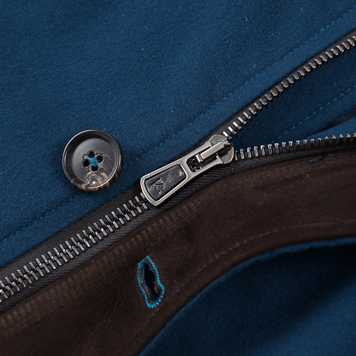Isaia Wool-Cashmere Bomber Jacket