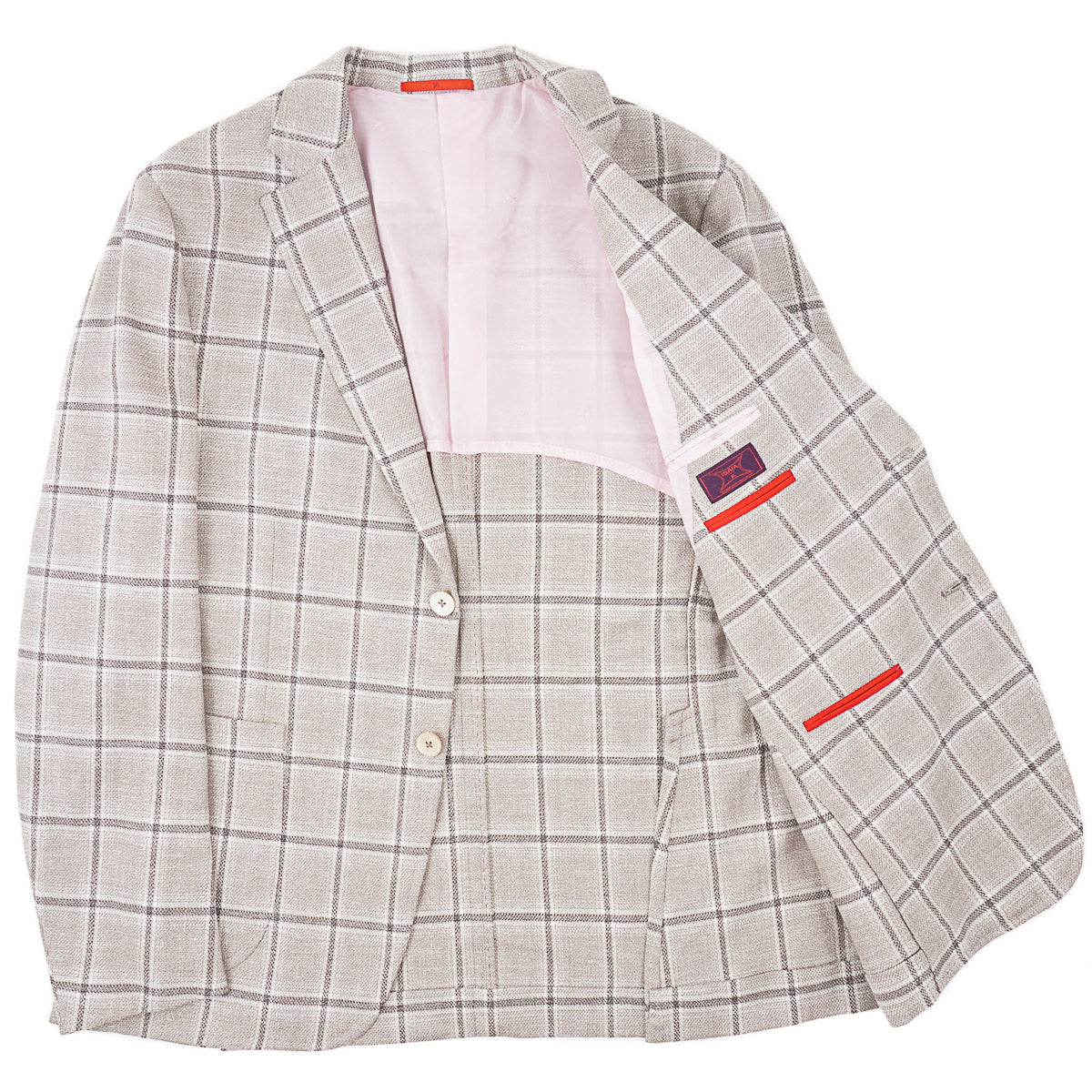 Isaia 'Capri' Wool-Silk-Linen Sport Coat