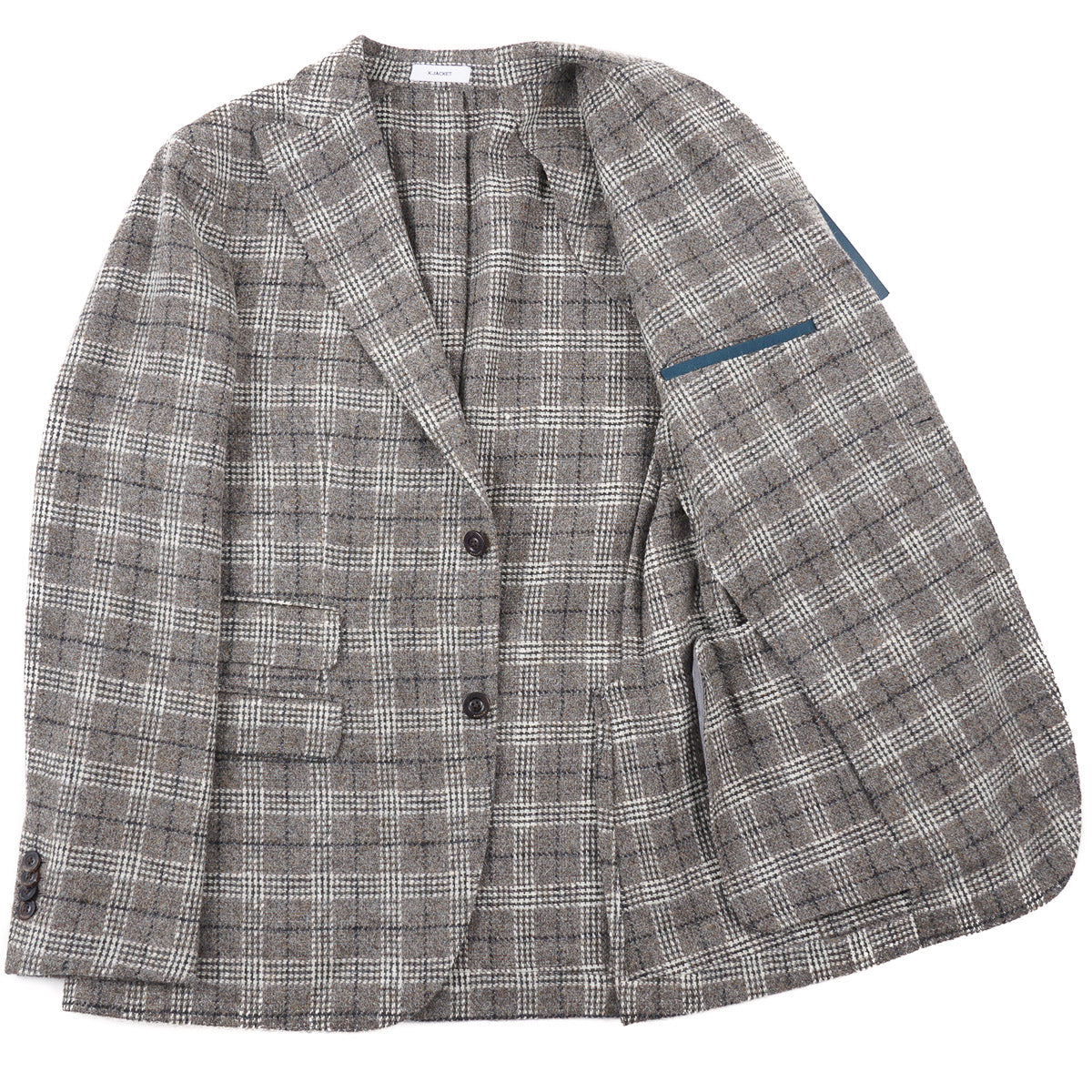 Boglioli Flannel Tweed Wool K-Jacket - Top Shelf Apparel